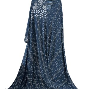 Midnight Rain Kaftan Abaya Open style