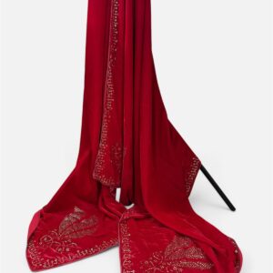 shawl red